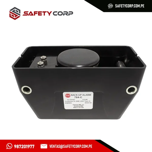 Alarma de Retroceso 12-24V 112DB Tipo CAT Peterson