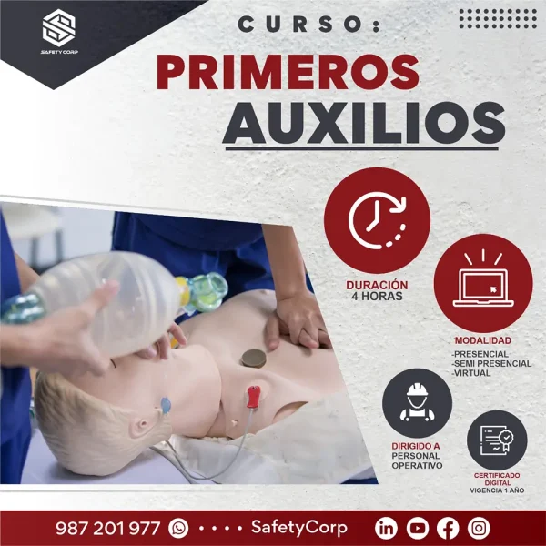 Curso de Primeros Auxilios (4 Horas)