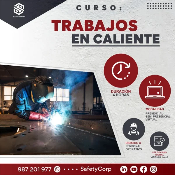 Persona Competente para Trabajos en Caliente (8 Horas)